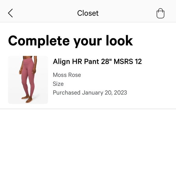 Lululemon Align Leggings - Picture 4 of 4